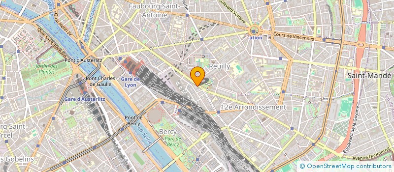 localisation de l'entreprise MONSIEUR AXEL LE PRINCE  PARIS