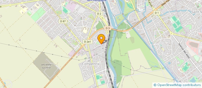 localisation de l'entreprise MONSIEUR AXEL LECLAIRE  CHALONS-EN-CHAMPAGNE