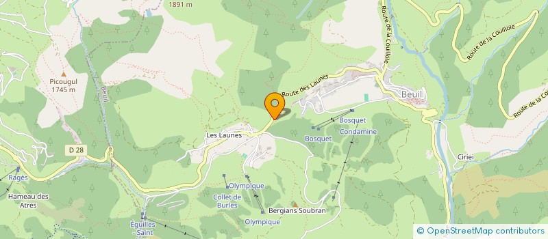 localisation de l'entreprise MONSIEUR AXEL LEFEBVRE  BEUIL