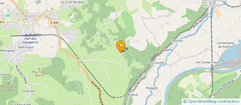 localisation de l'entreprise MONSIEUR AXEL LEGLAIVE  MARTEL