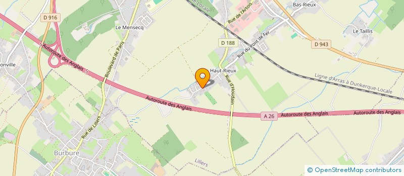 localisation de l'entreprise MONSIEUR AXEL LEMAIRE  LILLERS