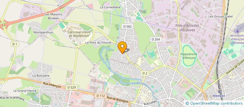 localisation de l'entreprise MONSIEUR AXEL LEMONNIER  DAMIGNY