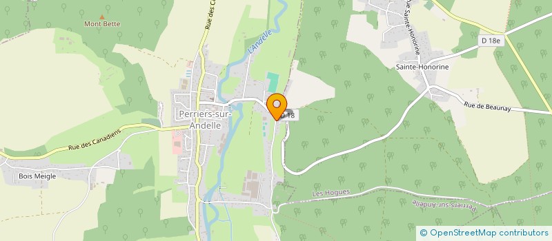 localisation de l'entreprise MONSIEUR AXEL LEPLET  PERRIERS-SUR-ANDELLE