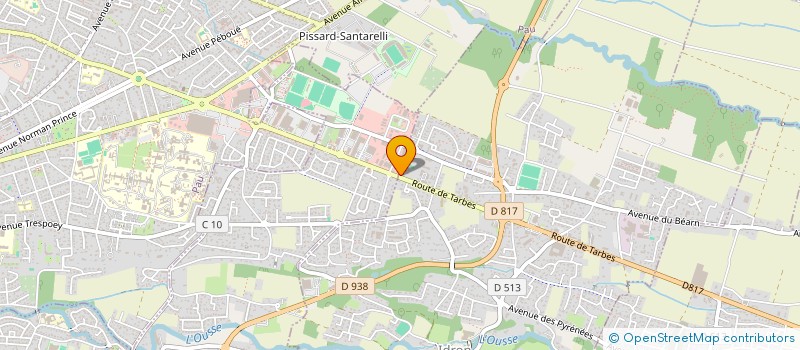 localisation de l'entreprise MONSIEUR AXEL LOUE  OUSSE