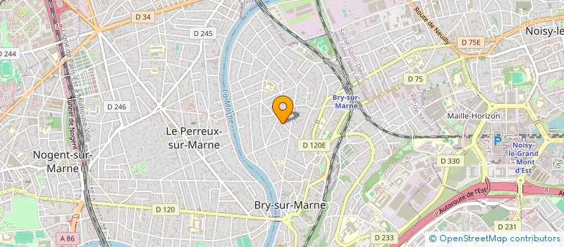 localisation de l'entreprise MONSIEUR AXEL LOUNES KADOUCHE  BRY-SUR-MARNE