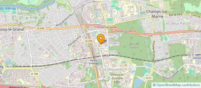 localisation de l'entreprise MONSIEUR AXEL MABIRE  CHAMPS-SUR-MARNE