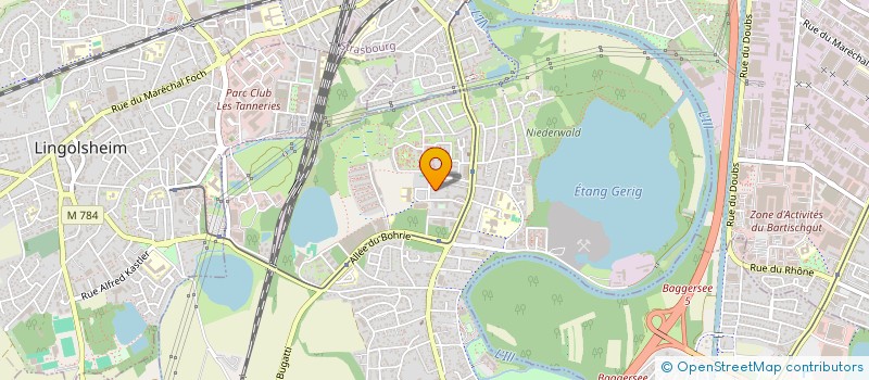 localisation de l'entreprise MONSIEUR AXEL MAISONNEUVE  OSTWALD