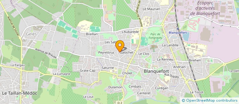 localisation de l'entreprise MONSIEUR AXEL MALISCHEWSKI à BLANQUEFORT