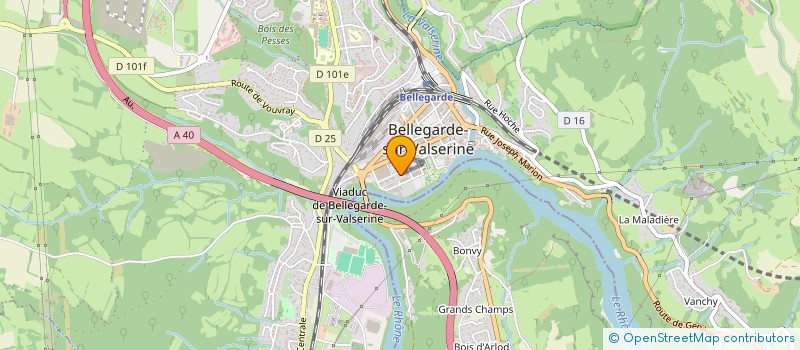 localisation de l'entreprise MONSIEUR AXEL MALOUAI à VALSERHONE