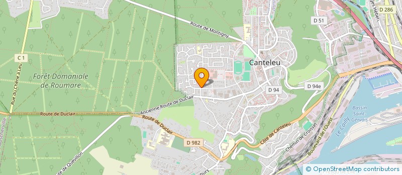 localisation de l'entreprise MONSIEUR AXEL MALSA  CANTELEU