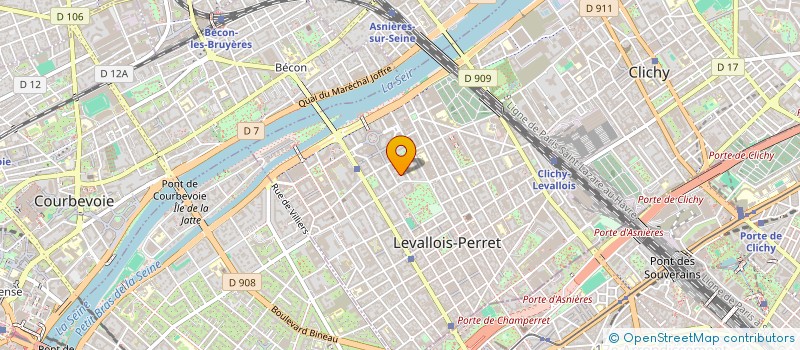 localisation de l'entreprise MONSIEUR AXEL MARCIANO à LEVALLOIS-PERRET
