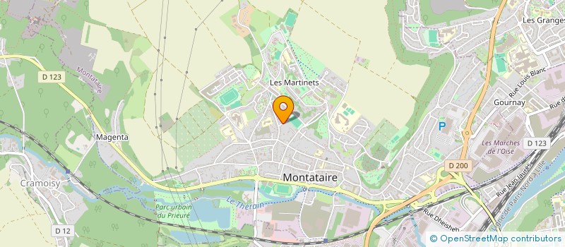 localisation de l'entreprise MONSIEUR AXEL MARSHALL  MONTATAIRE