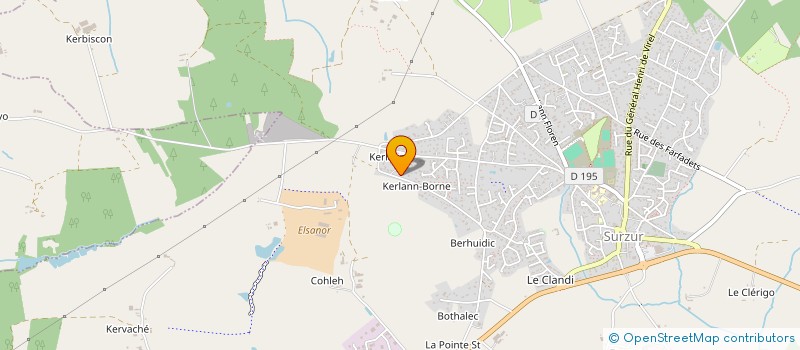 localisation de l'entreprise MONSIEUR AXEL MASSON  SURZUR