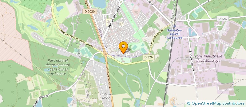 localisation de l'entreprise MONSIEUR AXEL MAYENNE à ORLEANS