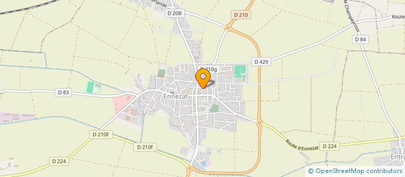 localisation de l'entreprise MONSIEUR AXEL MESQUITA  ENNEZAT