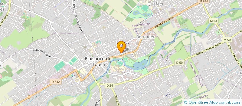 localisation de l'entreprise MONSIEUR AXEL MIALET à PLAISANCE-DU-TOUCH