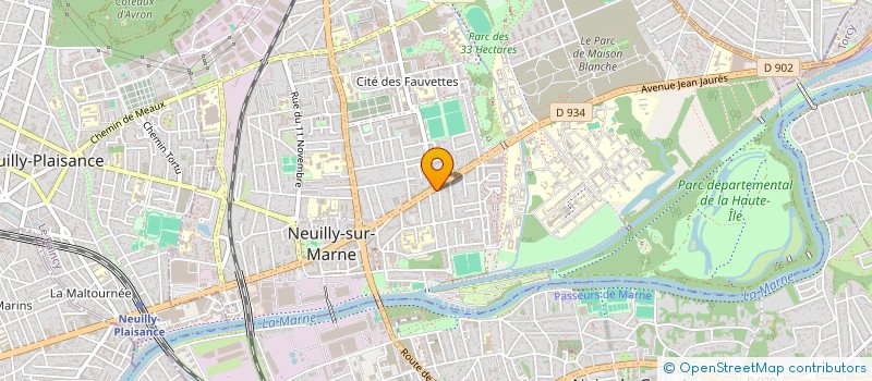 localisation de l'entreprise MONSIEUR AXEL MICHONET à NEUILLY-SUR-MARNE