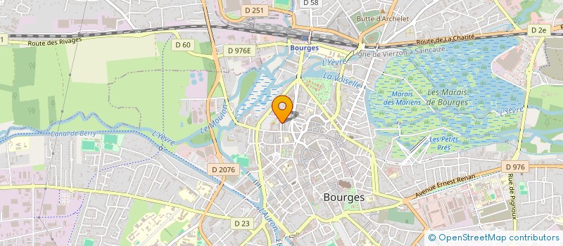 localisation de l'entreprise MONSIEUR AXEL MIGNONNEAUD  BOURGES