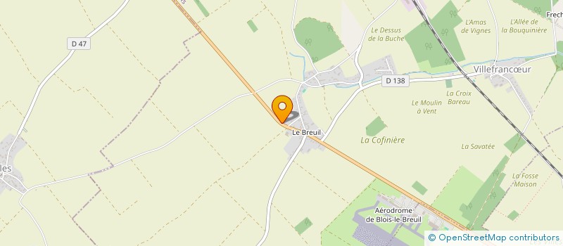 localisation de l'entreprise MONSIEUR AXEL MISSONNIER  VILLEFRANCUR