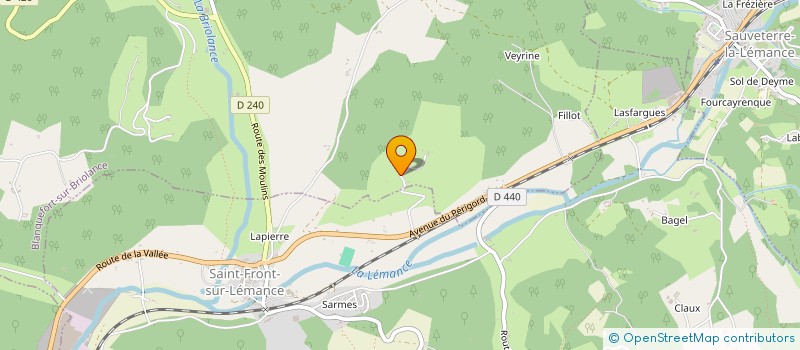 localisation de l'entreprise MONSIEUR AXEL MOMMARTY  BLANQUEFORT-SUR-BRIOLANCE