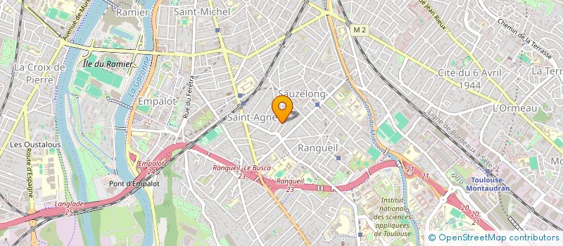 localisation de l'entreprise MONSIEUR AXEL MOTTESS à TOULOUSE