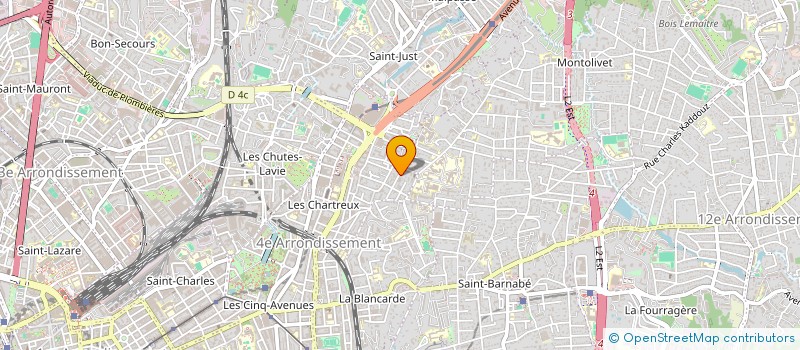 localisation de l'entreprise MONSIEUR AXEL MOUTTET à MARSEILLE