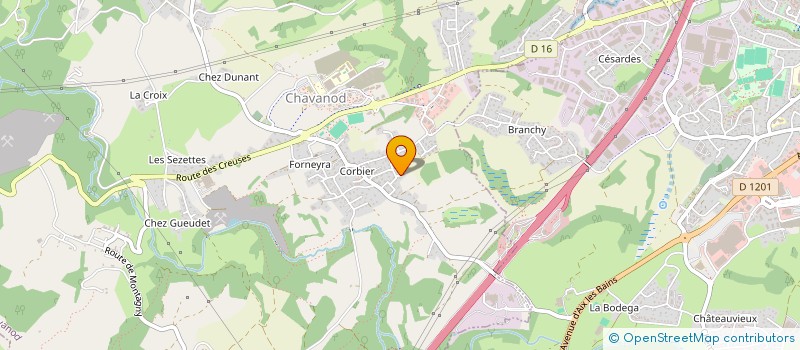 localisation de l'entreprise MONSIEUR AXEL MOUY  CHAVANOD