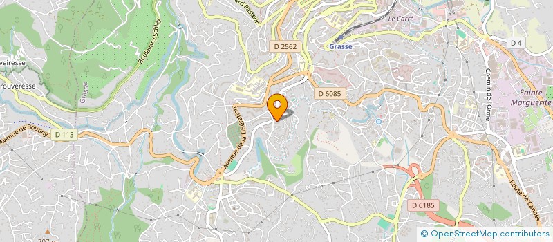 localisation de l'entreprise MONSIEUR AXEL MULLER  GRASSE