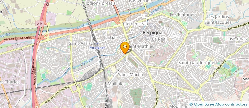 localisation de l'entreprise MONSIEUR AXEL NAVARRO  PERPIGNAN