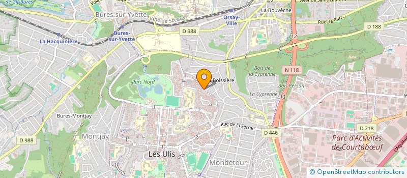 localisation de l'entreprise MONSIEUR AXEL PARANTHOEN à LES ULIS