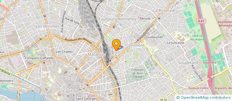 localisation de l'entreprise MONSIEUR AXEL PERXACHS  TOULOUSE