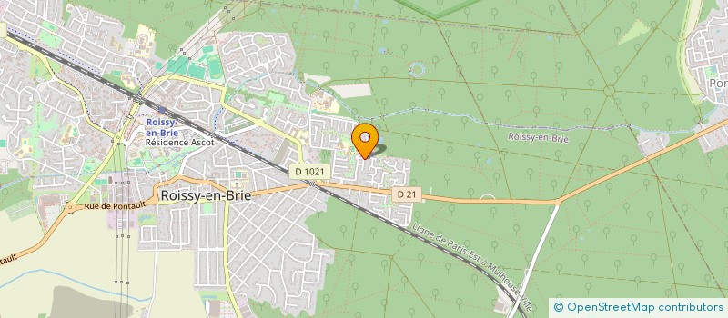 localisation de l'entreprise MONSIEUR AXEL PETIT  ROISSY-EN-BRIE