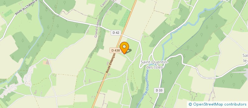 localisation de l'entreprise MONSIEUR AXEL PHILIPPE  TREIS-SANTS-EN-OUCHE