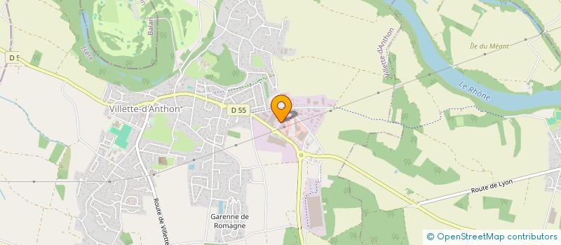 localisation de l'entreprise MONSIEUR AXEL PLANTE  VILLETTE-D'ANTHON