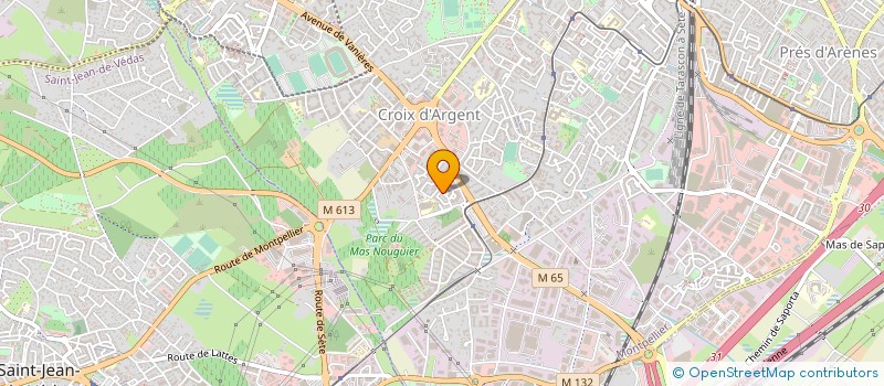 localisation de l'entreprise MONSIEUR AXEL PLANTE  MONTPELLIER