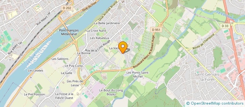 localisation de l'entreprise MONSIEUR AXEL POIRIER  BLOIS