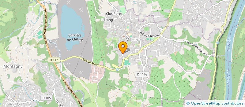 localisation de l'entreprise MONSIEUR AXEL PORTIER à MILLERY