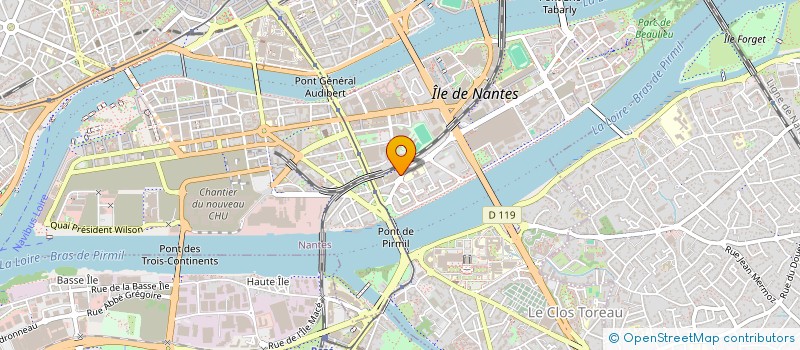 localisation de l'entreprise MONSIEUR AXEL PRIN  SAINT-NAZAIRE