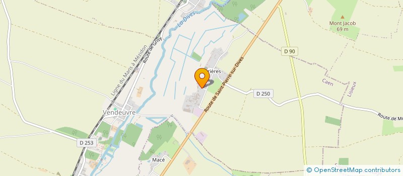 localisation de l'entreprise MONSIEUR AXEL QUESNEL  BERNIERES-D'AILLY