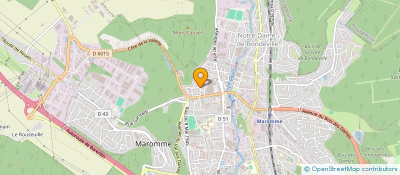 localisation de l'entreprise MONSIEUR AXEL RAINTEAU  MAROMME