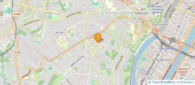 localisation de l'entreprise MONSIEUR AXEL RANAIVOSON  SAINTE-FOY-LES-LYON