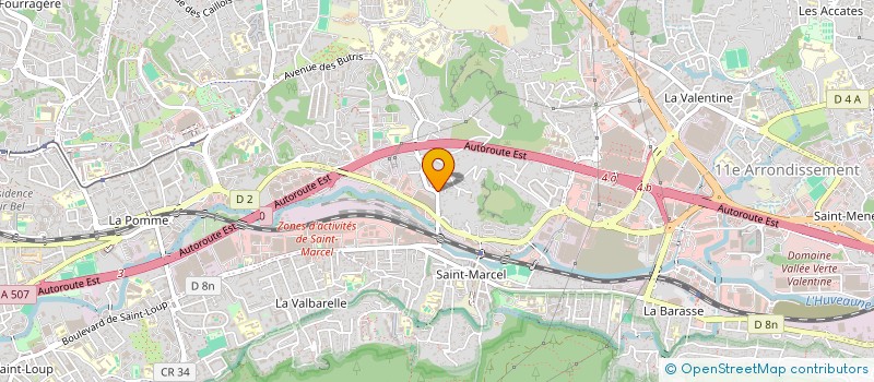 localisation de l'entreprise MONSIEUR AXEL RATHIER  MARSEILLE