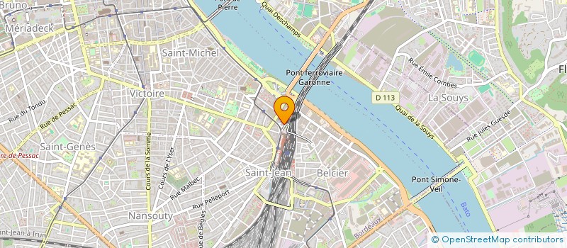 localisation de l'entreprise MONSIEUR AXEL REDON  BORDEAUX