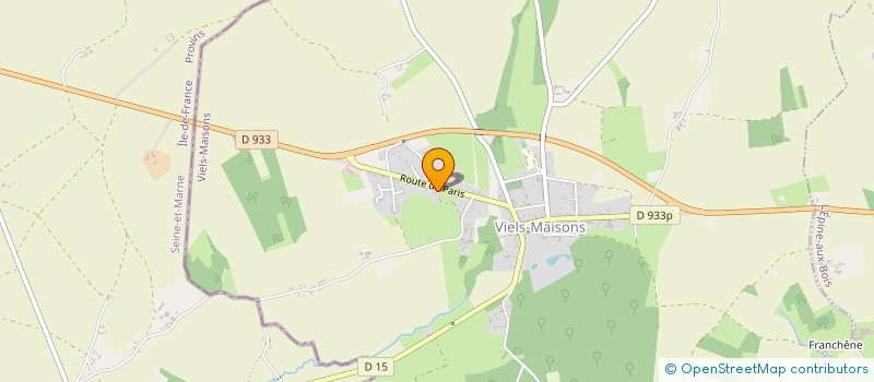 localisation de l'entreprise MONSIEUR AXEL REGLAIN à VIELS-MAISONS