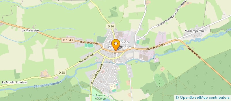 localisation de l'entreprise MONSIEUR AXEL REGNIEZ  LE NOUVION-EN-THIERACHE