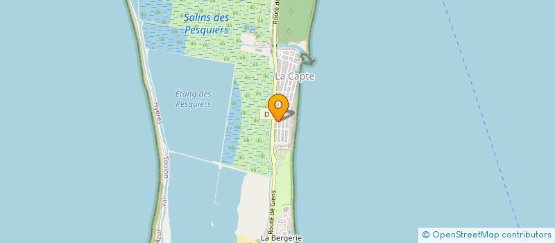 localisation de l'entreprise MONSIEUR AXEL RIBERO à HYERES