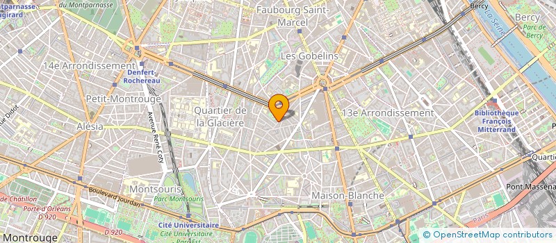 localisation de l'entreprise MONSIEUR AXEL RICHARD BLANC  PARIS