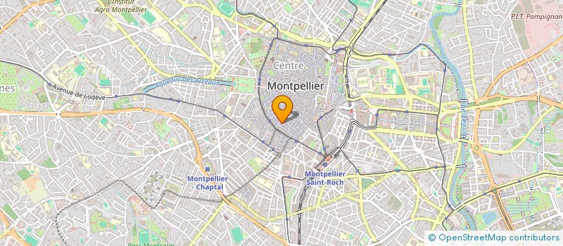 localisation de l'entreprise MONSIEUR AXEL RICHEUX à MONTPELLIER