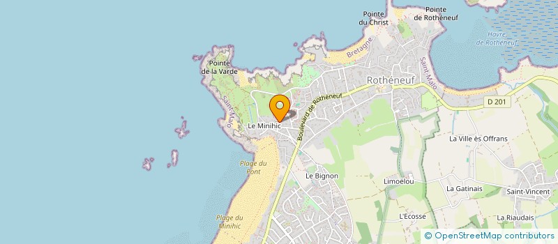 localisation de l'entreprise MONSIEUR AXEL RICHIER  SAINT-MALO