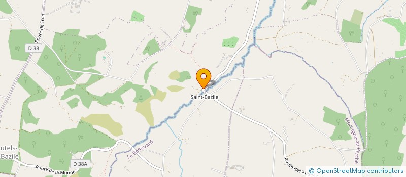 localisation de l'entreprise MONSIEUR AXEL RIVIERE  SAINT-PIERRE-EN-AUGE